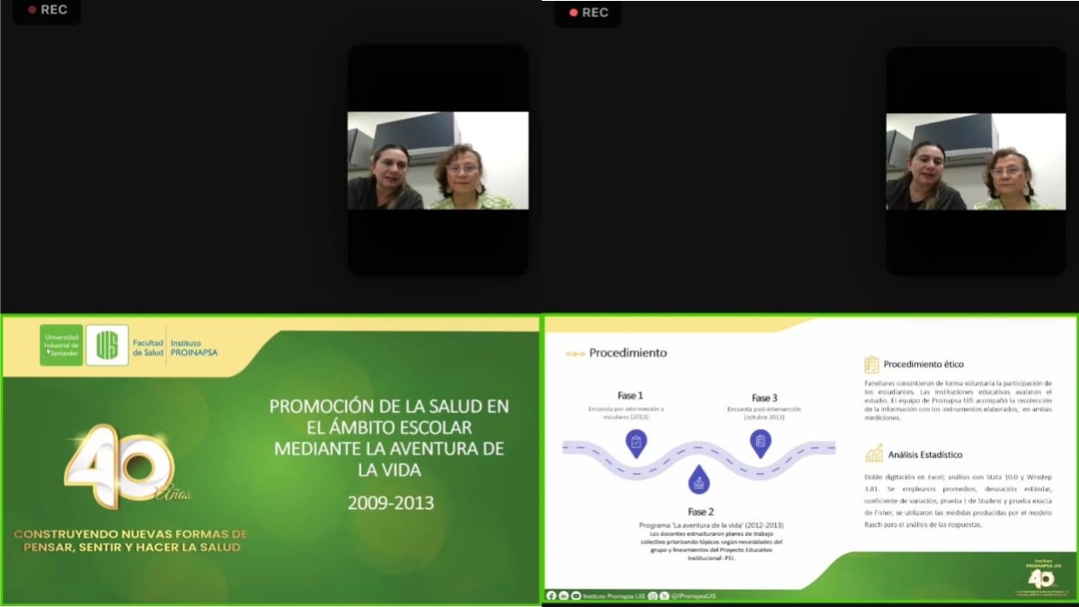 Proinapsa UIS presentó experiencia en habilidades para la vida