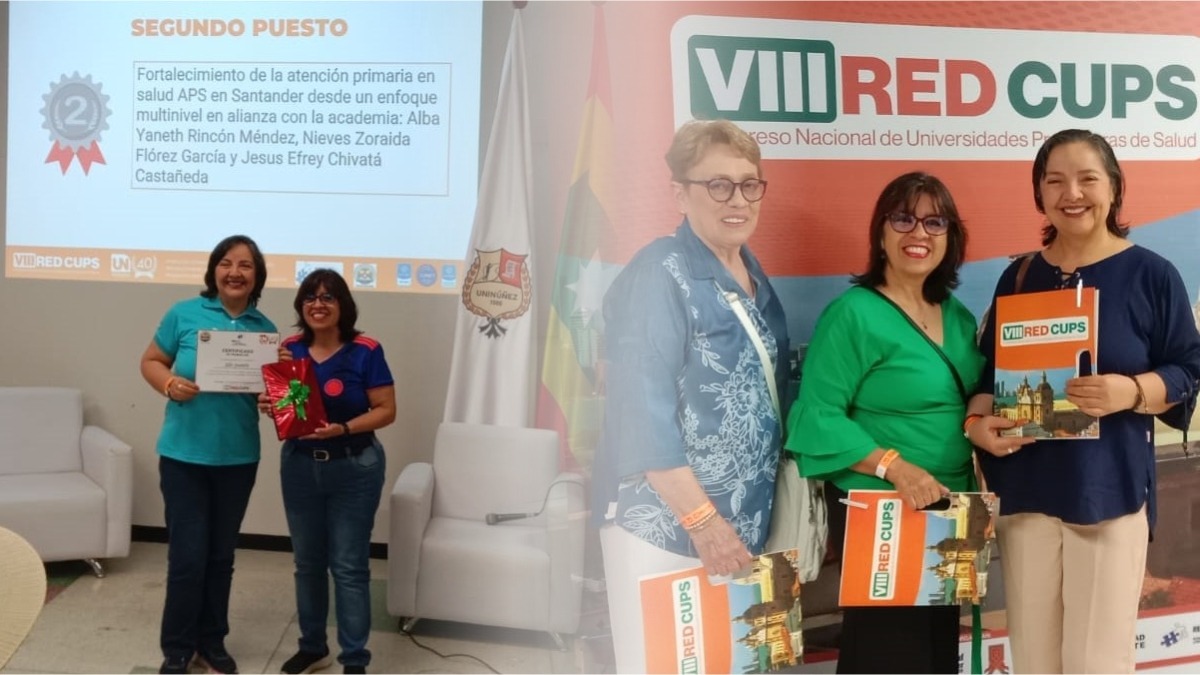 Proinapsa UIS fortalece su liderazgo en salud en el VIII Congreso REDCUPS